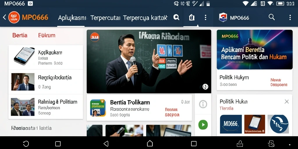 Antarmuka MPO666 yang intuitif dan modern