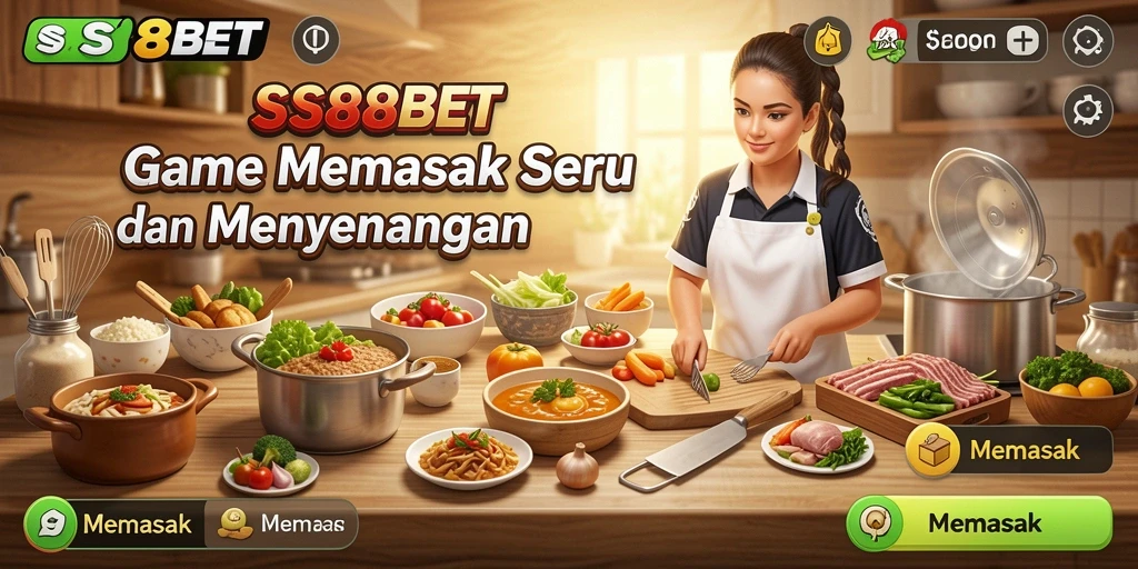 Antarmuka SS88BET menampilkan berbagai hidangan yang menarik.