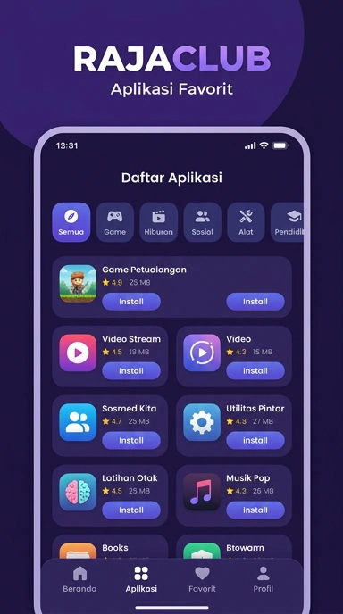 rajaclub | Halaman Indeks Aplikasi Populer dan Kanal Uji Terbaik